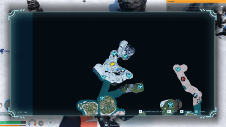Palworld - Pure Quartz Farming Location 3 Map View