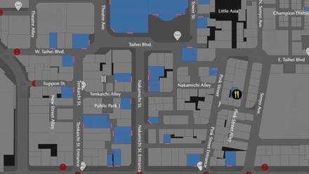 Like a Dragon Infinite Wealth - Kyushu No. 1 Star Map Image