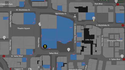 Like a Dragon Infinite Wealth - Gindaco Highball Tavern (Taihei Blvd.) Map Image