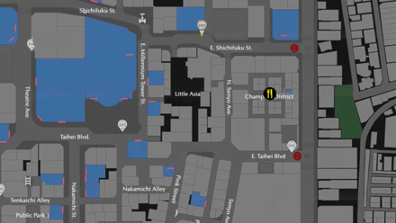 Like a Dragon Infinite Wealth - Shellac Map Image