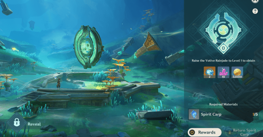 Genshin - Rainjade Oblation Reward System