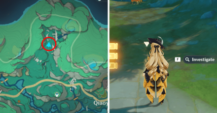 Genshin - Ruin Machine Core in Chenyu Vale Location