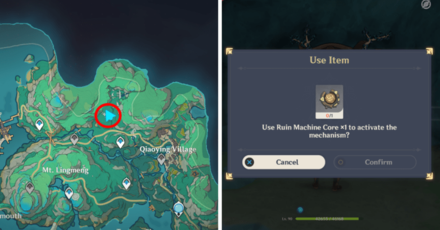 Genshin - Ruin Guard Location (Ruin Machine Core)