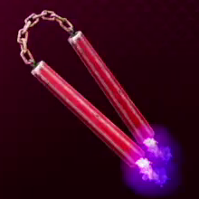 Burning Nunchaku