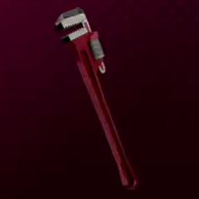 Bloodstained Pipe Wrench