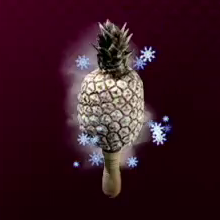 Frozen Pineapple Maracas