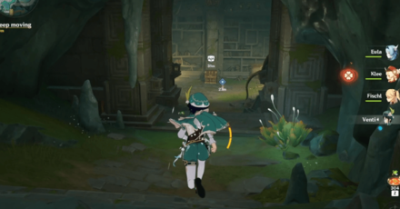 Genshin Impact Scrolls and Sword Manuals of Guhua Walkthrough - Keep moving