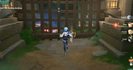 Genshin Impact Scrolls and Sword Manuals of Guhua Walkthrough - Enter the Arcane Archive