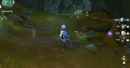 Genshin Impact Shrouded Vale, Hidden Hero Walkthrough - Keep moving