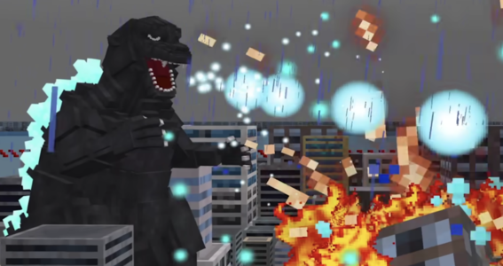 Minecraft godzilla hot sale