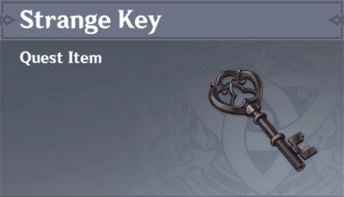 Genshin Impact - Strange Key