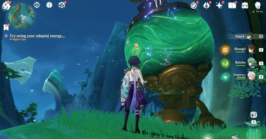 Genshin Impact Floating Jade, Treasure of Chenyu Walkthrough - Go back beneath the jade