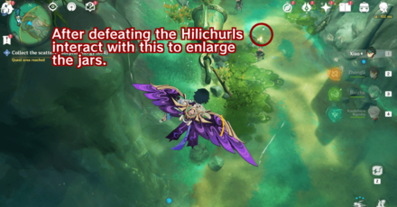 Floating Jade, Treasure of Chenyu Quest Walkthrough - First Scattered Adeptal Energy Location 1