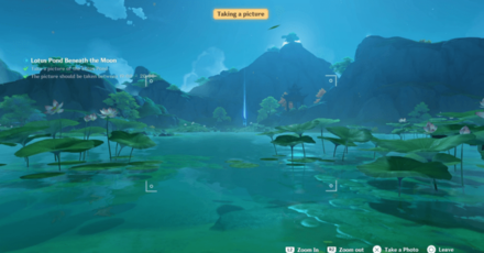 Genshin - Lotus Pond Beneath the Moon