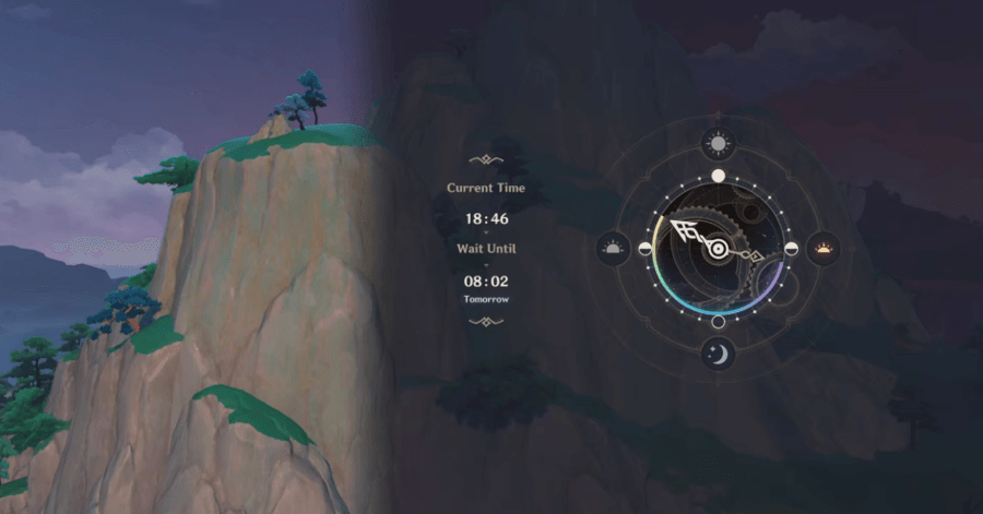 Genshin - Wait for 0800 to 1800 the Next Day