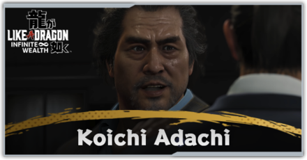 Like a Dragon Infinite Wealth - Kaoichi Adachi Jobs