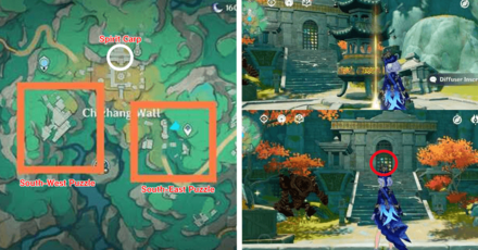 Genshin - Spirit Carp 45 map