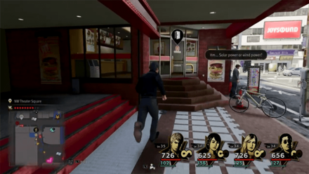 Like a Dragon Infinite Wealth - Smile Burger (NW Theater Square)  Store Front