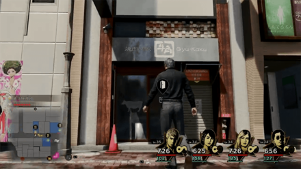 Like a Dragon Infinite Wealth - Gyu-Kaku Store Front