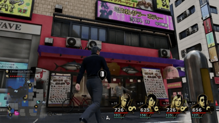 Like a Dragon Infinite Wealth - Sushi Zanmai Store Front