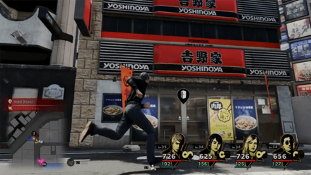 Like a Dragon Infinite Wealth - Yoshinoya (Hotel District) Store Front