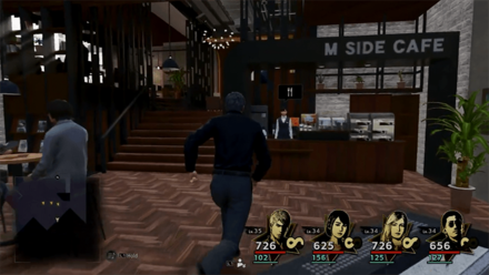 Like a Dragon Infinite Wealth - M Side Cafe Store Front