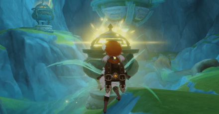 Genshin Threefold Expectations - first Monolith