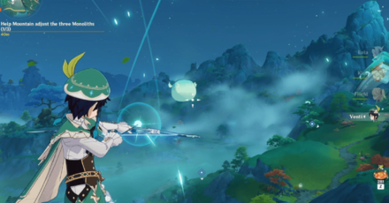 Genshin Threefold Expectations - second Monolith