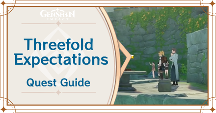 Genshin Impact Threefold Expectations Walkthrough Banner