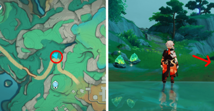 Genshin - Clearwater Jade Locations 47 to 49