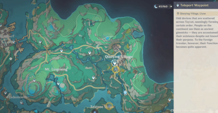 Genshin - Head to Qiaoying Village