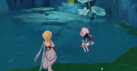 Genshin Impact The Roaming Abode Walkthrough - Obtain the "blessed waters"