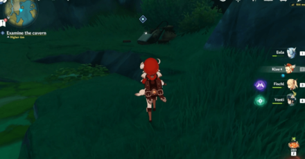 Genshin Impact The Roaming Abode Walkthrough - Examine the cavern