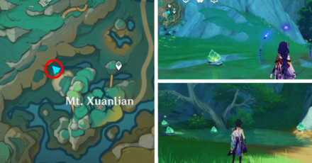 Genshin - Clearwater Jade Locations 57 to 61