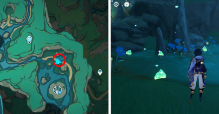 Genshin - Clearwater Jade Locations 52 to 55