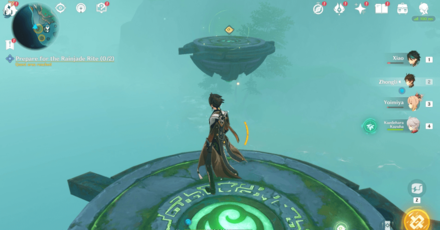 Genshin Impact An Ancient Sacrifice of Sacred Brocade Walkthrough - How to Prepare for the Rainjade Rite 1