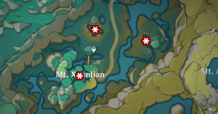 Genshin Impact An Ancient Sacrifice of Sacred Brocade Walkthrough - Collect the Carp Spirit Orbs