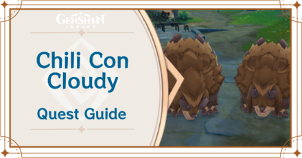 Genshin Impact - Chili Con Cloudy World Quest Guide