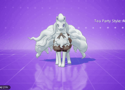 Tea Party Style 3D Preview