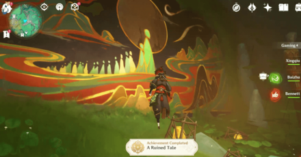 Genshin Impact - Jade Fragement Teleport Location Second Achievement