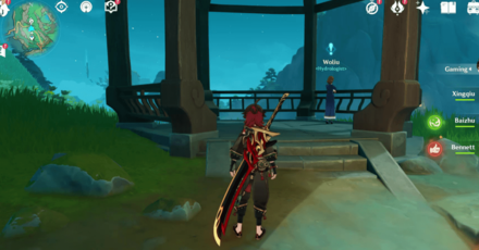 Genshin - Talk to Woliu