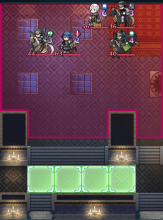 Fire Emblem Heroes - Lucina and Robin Lunatic Map