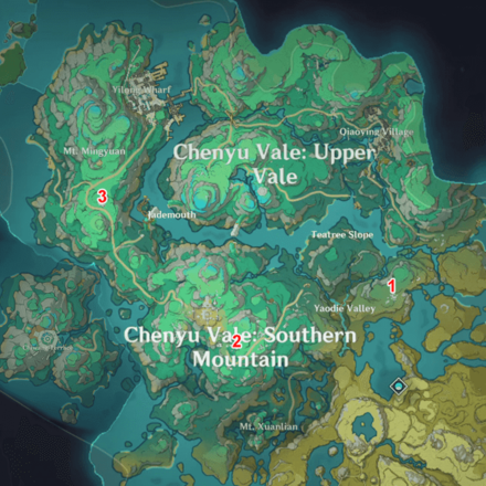 Genshin - Ancient Ruins Location In Chenyu Vale