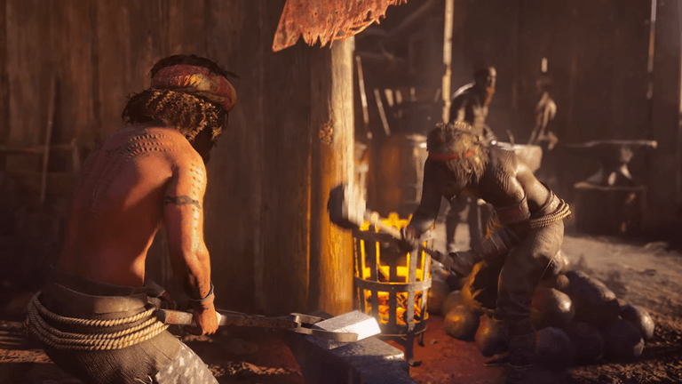 Skull and Bones - Craft Weapons From Blacksmiths