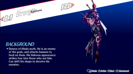 Persona 3 Reload - Rakshasa Header