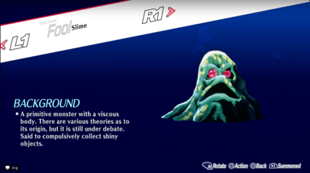 Persona 3 Reload - Slime Header