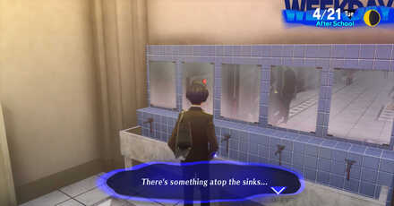 Persona 3 Reload - Twilight Fragment School 2F Sink