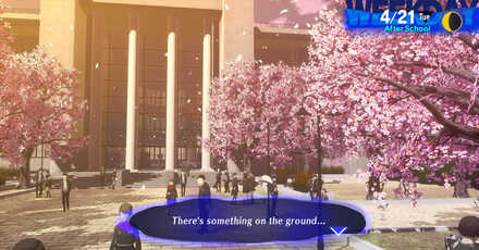 Persona 3 Reload - Twilight Fragment School Entranceway Lamppost