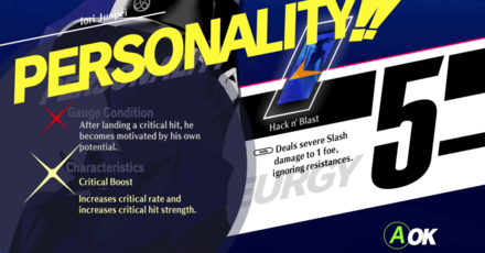 Persona 3 Reload - Junpei Characteristics