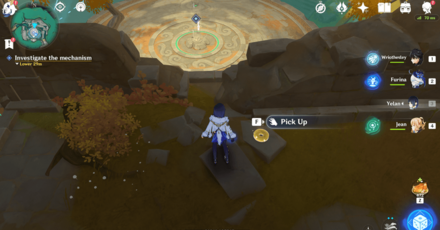 Genshin - Spincrystal 121 Location